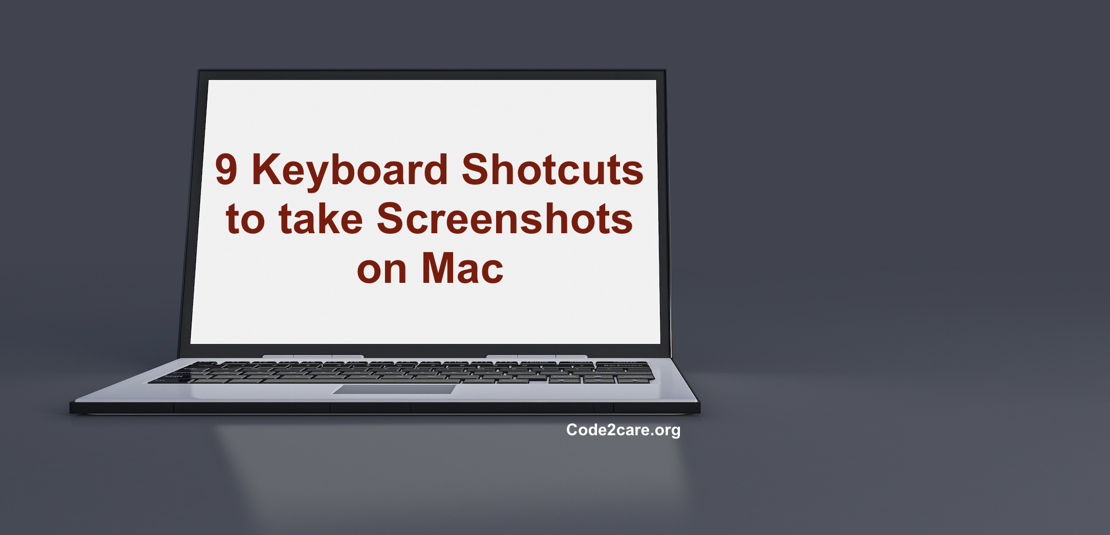 9 Keyboard Shotcuts to take Screenshots on Mac